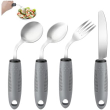 Verzwaarde, aanpasbare lepelset, 4-delig, 45 schuin, 99 gram
