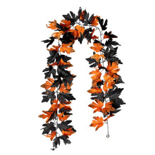 Coroană de Halloween cu viță de vie, 175 cm, pentru interior și exterior