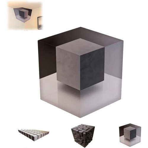 Impossible Corners 3D Optical Illusion Wall Art