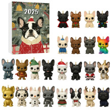 Fransk Bulldogg Adventskalender 2025 – 24 dagar