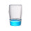 Schnapsgläser mit farbigem Boden, 44 ml, Klarglas 1