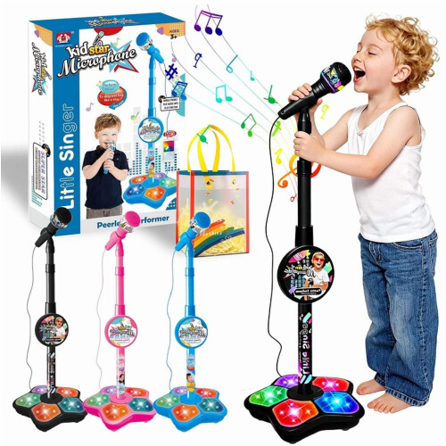 Karaoke Microphone Toy for Teens Black 2026