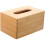 Bamboo Tissue Box Rectangular Khaki 1