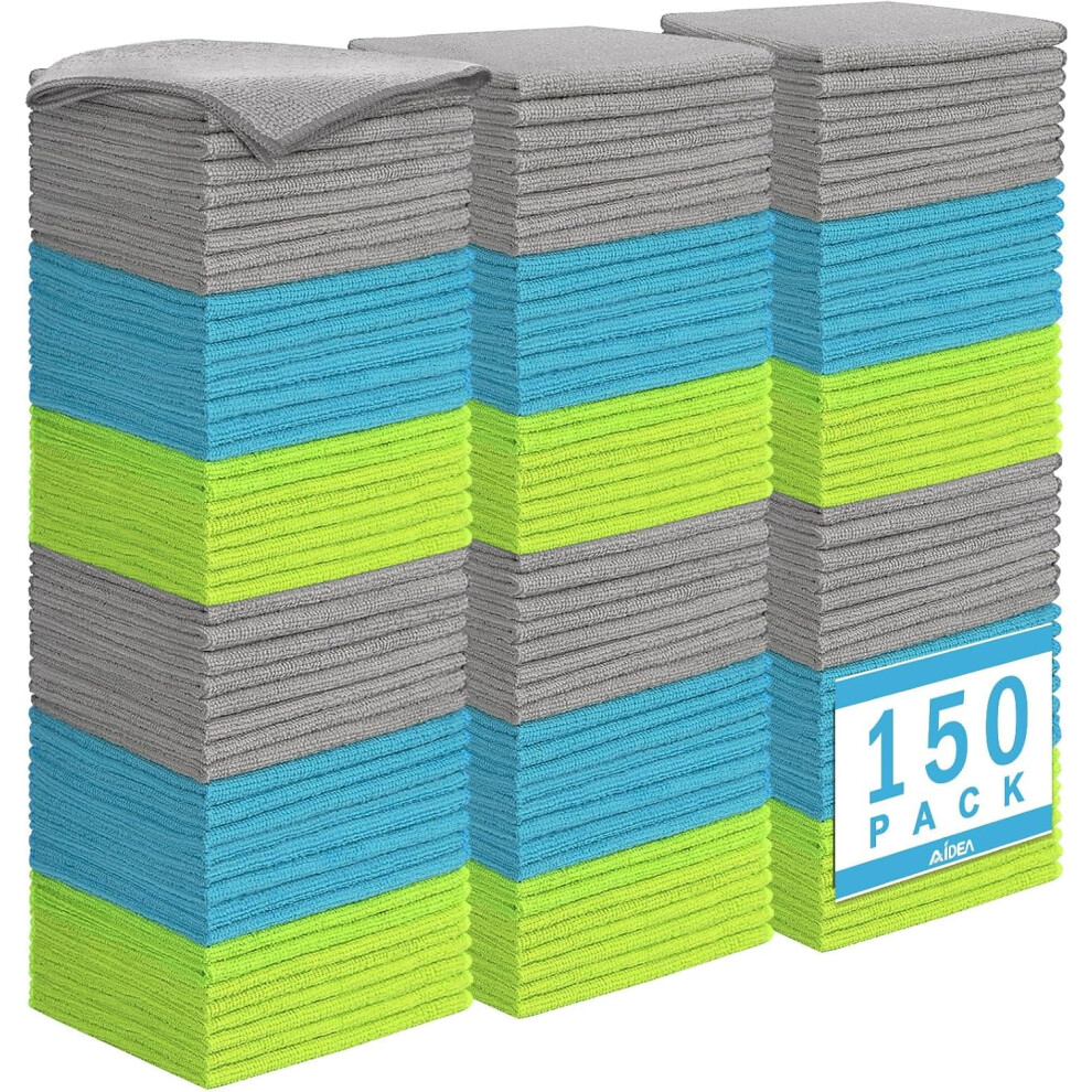 50 Pack 12 X 12 In Microfiber Cleaning Cloths 9058772195845
