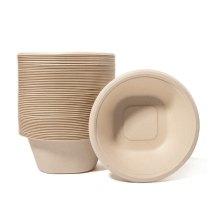 Bols en papier compostables 473 ml (16 oz) - 150 unités