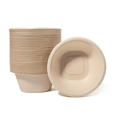 Bols en papier compostables 473 ml (16 oz) - 150 unités