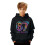 Sweat à capuche garçon/fille, motif graphique amusant, 6-7 ans 1