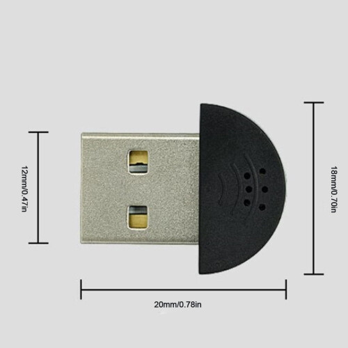 USB-microfoon voor videochat, karaoke, als microfoon, desktopmicrofoon/laptopmicrofoon. 1