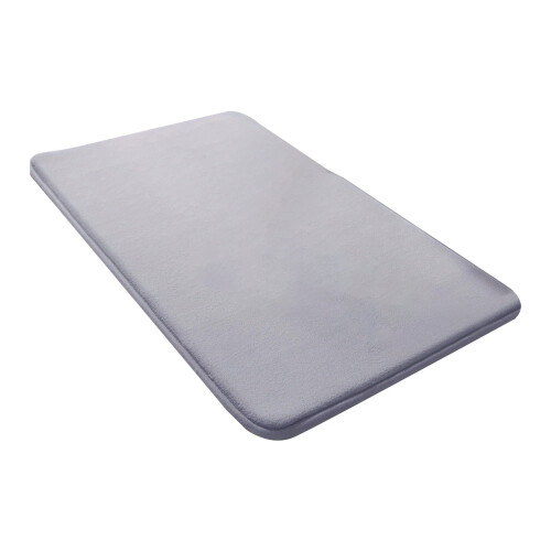 Πατάκι μπάνιου Memory Foam, αντιολισθητικό & εξαιρετικά απορροφητικό, πλενόμενο για 1