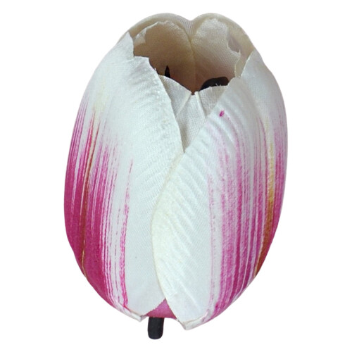 Fleur artificielle 6 cm, tête creuse faite main, 1 pièce