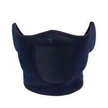 Maschera da ciclismo traspirante in pile antivento a mezza copertura