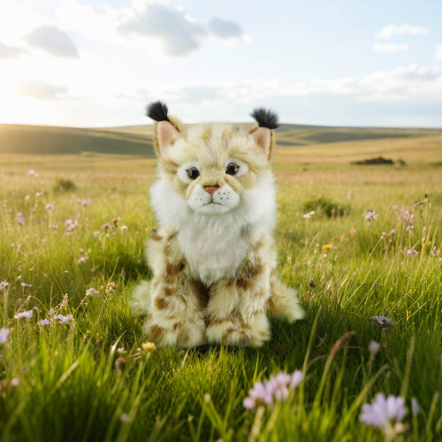 Peluche Lynx Douce et Velours (1 pièce) 2