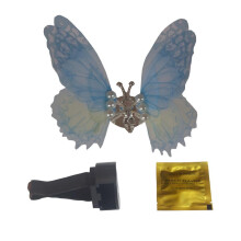 Diffuseur de voiture papillon avec coussinet parfumé