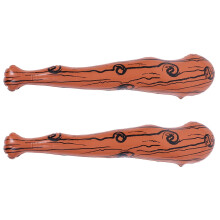 Aufblasbarer Baseballschläger aus PVC, Anfeuerungsstab (2 Stück)
