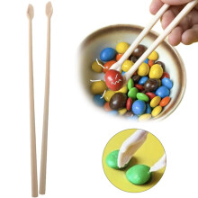 Handvormige, herbruikbare eetstokjes, PP-plastic, 1 paar