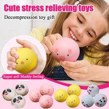Sada senzorických hraček Dumpling Squishy Fidget, 3 kusy