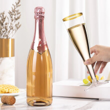 Verres à champagne en plastique transparent (25 pièces)