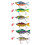 Isca artificial resistente de 2 peças com anzol, 20g/15cm, isca de pesca multisseção. 6