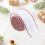 Kerstfluwelen lint met draadversteviging, 25 meter 1
