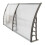 Store de fenêtre en polycarbonate 200x100cm 1