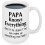 Κεραμική κούπα Papa Knows Everything – Λευκή, 16fl oz 1