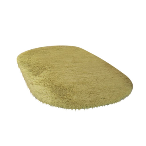 Οβάλ Χαλί Memory Foam 60x40cm Πράσινο