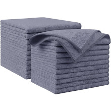 Chiffons de nettoyage en microfibre 30 x 30 cm, paquet de 50