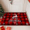 Julebademåtte Skridsikker Absorberende Polyester 60x40cm 1