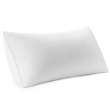 Housse de coussin lombaire 12 x 24 pouces en coton, rembourrage en microfibre