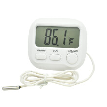 Thermomètre numérique avec sonde pour une utilisation intérieure et extérieure