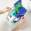 Stackable Transparent Plastic Storage Basket – Waterproof, Dust-Proof, Lightweight, 11.027.874.53in, White 5