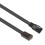 Cabo de extensão micro USB macho para fêmea em ângulo reto, plano 1
