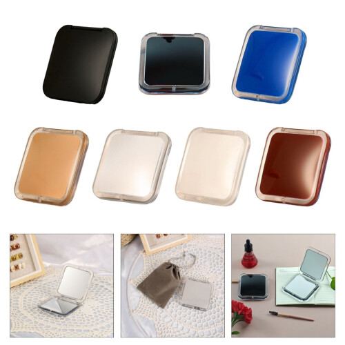 Small Folding Mirror 15x Magnification Essential for Purse or Office Desk 1