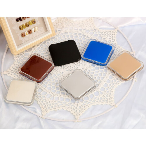 Small Folding Mirror 15x Magnification Essential for Purse or Office Desk 2