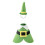 7 Inch Desk Outfits for Desktop Statues Light Green 2