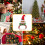 Christmas Tree Topper Star Ornament Multicolor Nylon-Spandex 4
