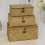 Wicker Storage Basket with Lid, Rectangular Woven Organizer for Home Decor – 5.5"x5.5"x3.9" 7