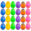Decorazioni per uova di Pasqua in plastica, 2,36 pollici 2
