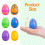 Decorazioni per uova di Pasqua in plastica, 2,36 pollici 4