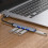 Προσαρμογέας διαχωριστή USB C σε θύρα USB 3.0Hub 4Port τύπου C για επέκταση συσκευής 3