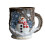 Κεραμική κούπα με βερνίκι Christmas Forest Crackle Glaze 12oz 2