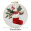 Kit de Bordado de Natal em Algodão e Linho 23x25cm 2