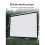 Φορητή, πτυσσόμενη οθόνη προβολέα 100" πάχους 16:9, χωρίς τσαλακώσεις, απαλό λευκό – 3
