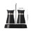 Salt and Pepper Shakers Set with Holder 2 pcs 3