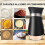 Salt and Pepper Shakers Set with Holder 2 pcs 4