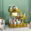 Metal Countertop Makeup Organizer Rack – 3-Tier, 2