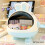 Cute rabbit storage box, dustproof with lid, large-caliber design. 2