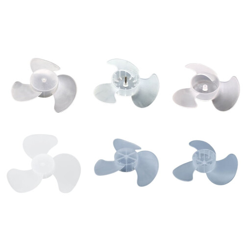 Mini plastic ventilatorbladen (3 bladen) voor föhnmotor 1