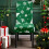 Christmas Dining Chair Cover Stretch Polyester 55x45cm 5