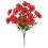 Artificial Pale Geraniums with Green Leaves – 12-Stem 2